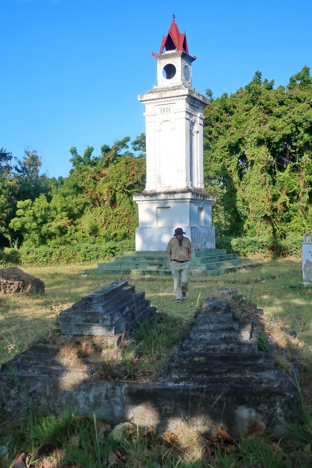 Graves in the Jamhuri Park of Tanga